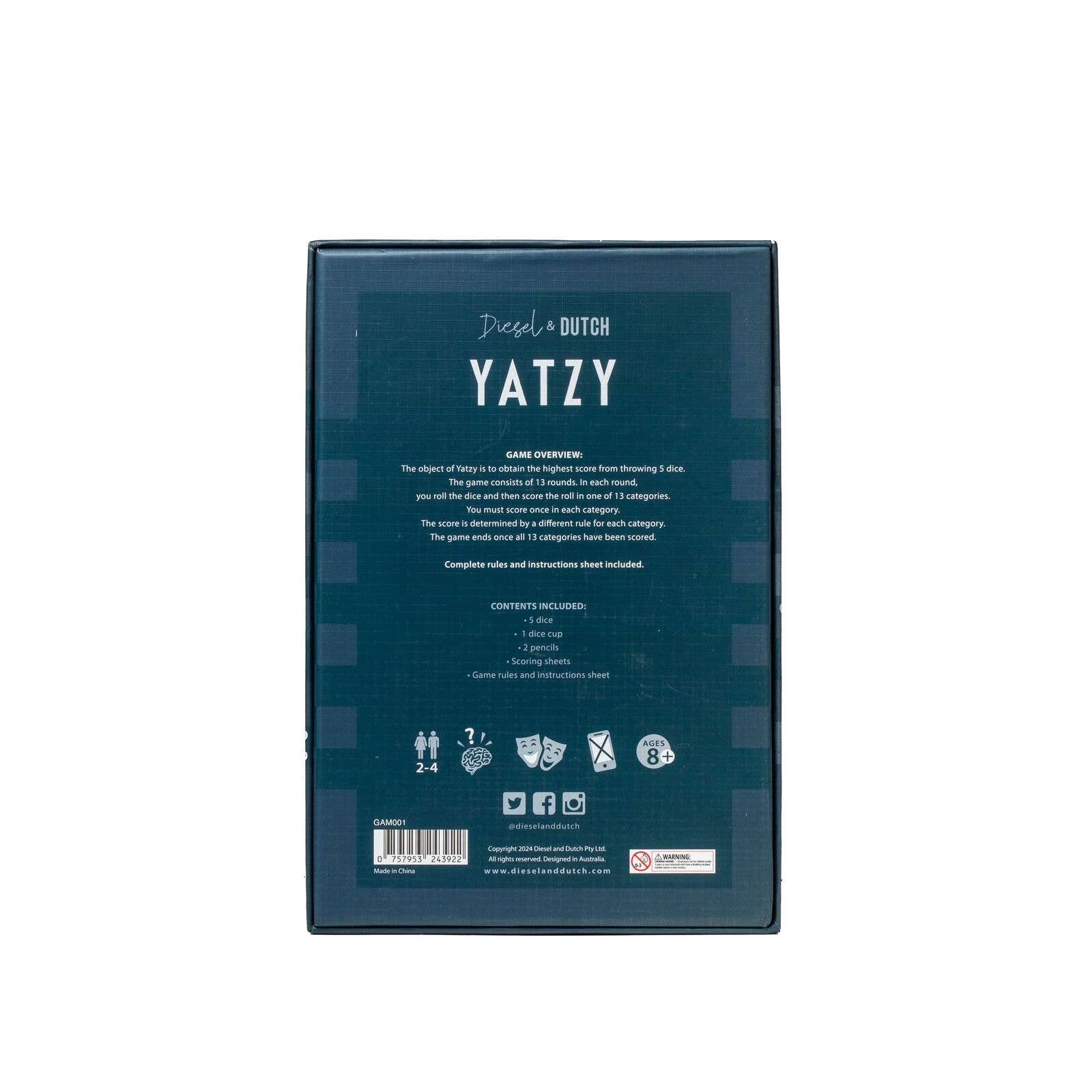Yatzy Dice Game [4] - Land to Coast